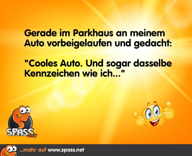Cooles Auto Lustige Bilder auf