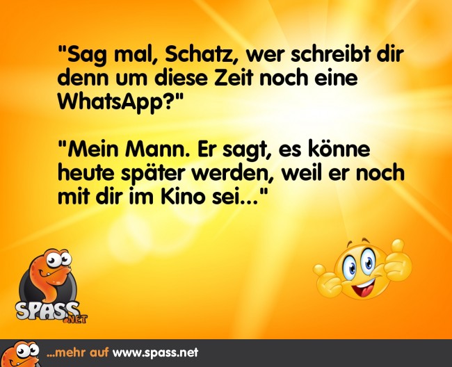 Späte WhatsApp Lustige Bilder auf