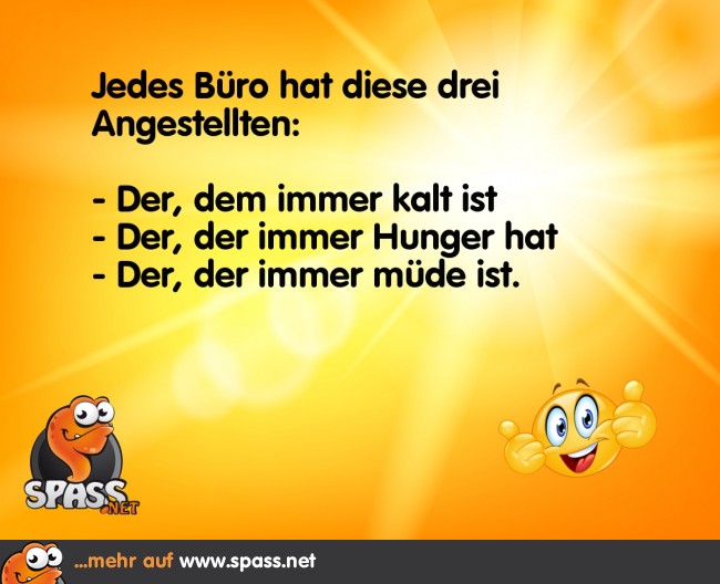 Typische Mitarbeiter Lustige Bilder auf