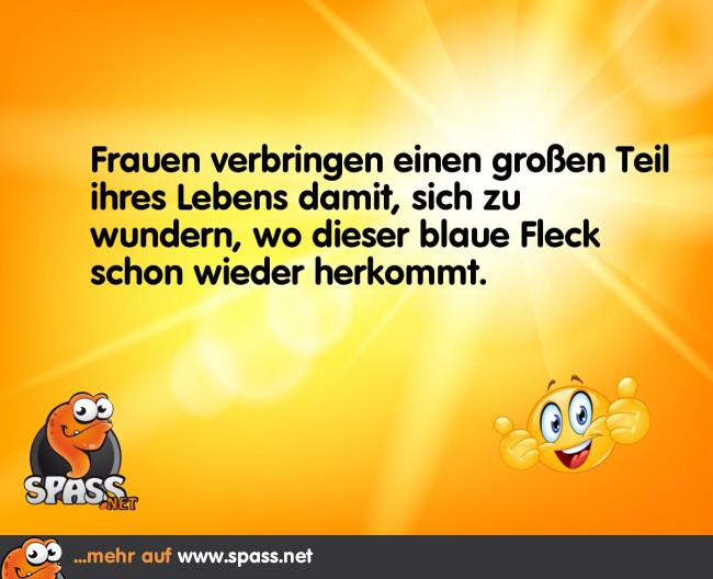 Blauer Fleck Lustige Bilder auf