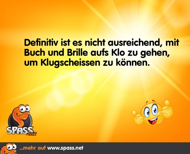 Der Klugscheisser Lustige Bilder auf