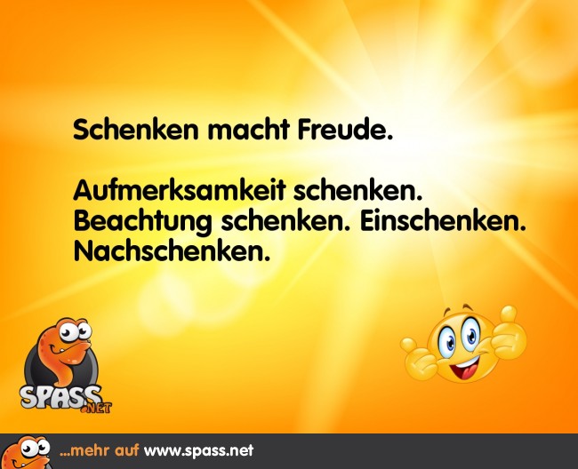 Schenken Lustige Bilder auf
