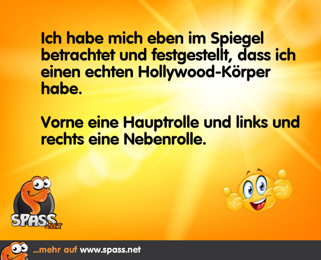 Reif für Hollywood Lustige Bilder auf