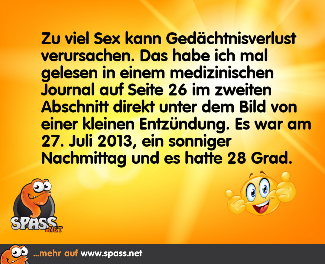 (K)ein Gedächtnisverlust Lustige Bilder auf