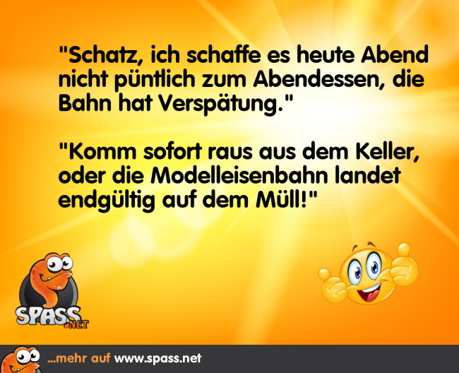 Schon wieder verspätet Lustige Bilder auf