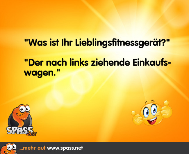 Da bleibt man fit Lustige Bilder auf