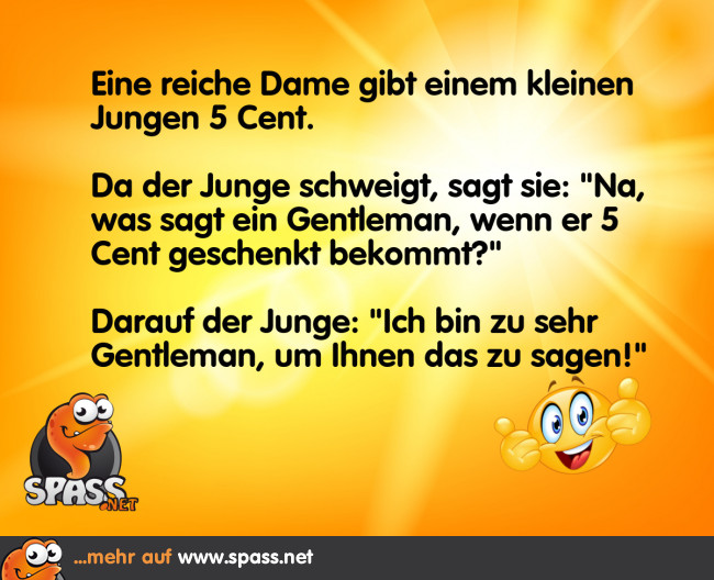 Der Gentleman schweigt Lustige Bilder auf