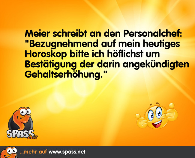 Das Horoskop lügt nicht! Lustige Bilder auf