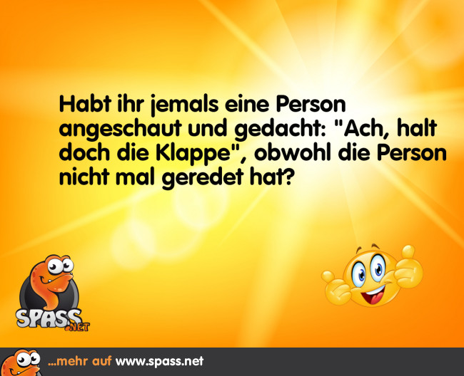 Ohne Worte unsympathisch Lustige Bilder auf