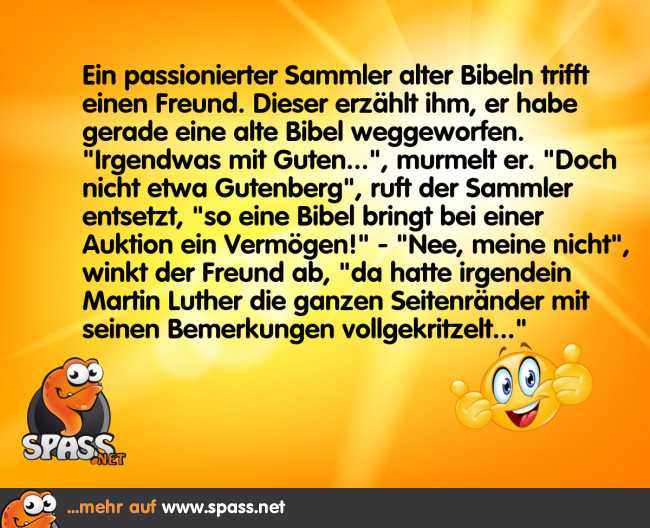 Eine unterschätzte Bibel Lustige Bilder auf