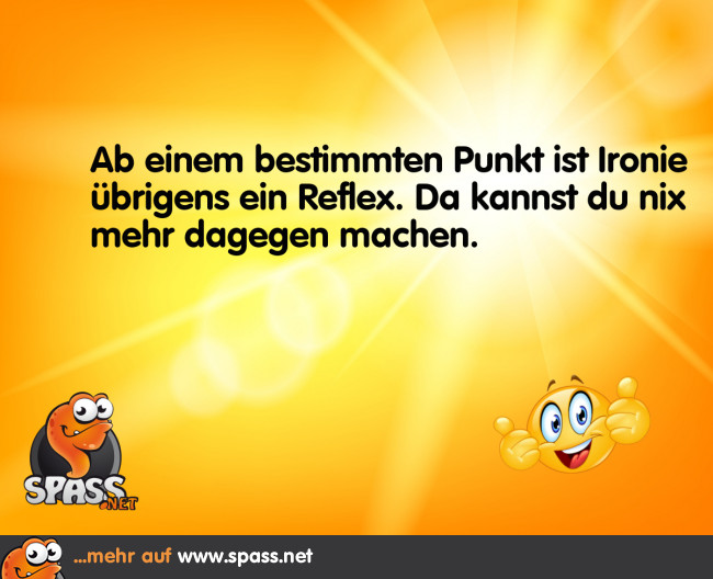 Ironische Reflexe Lustige Bilder auf