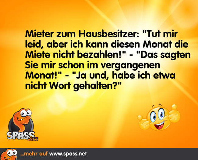 Wort gehalten | Lustige Bilder auf Spass.net