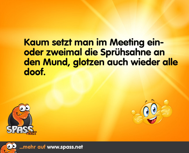 Sahniges Meeting Lustige Bilder auf