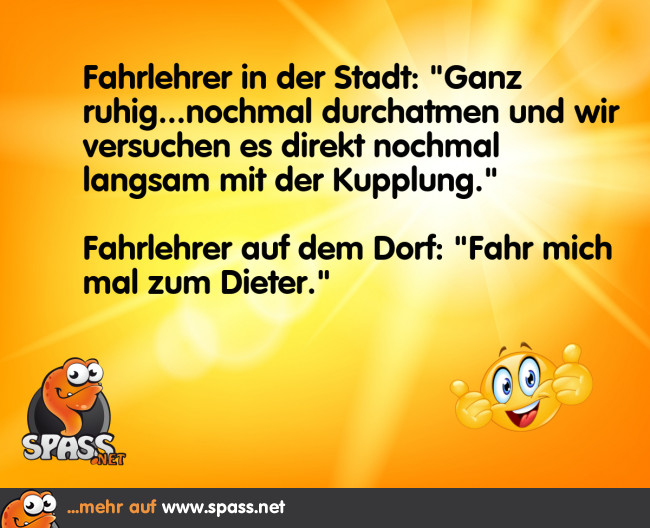 FahrlehrerUnterschiede Lustige Bilder auf