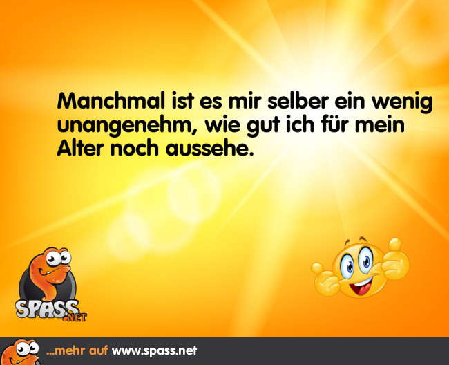 Gut sehe ich aus Lustige Bilder auf