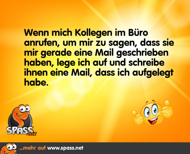 Noch ne Mail… Lustige Bilder auf