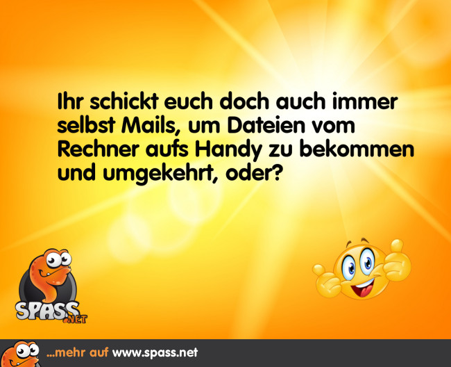 Mail an mich Lustige Bilder auf