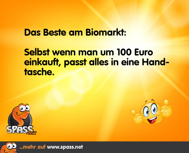 Bio ist teuer Lustige Bilder auf