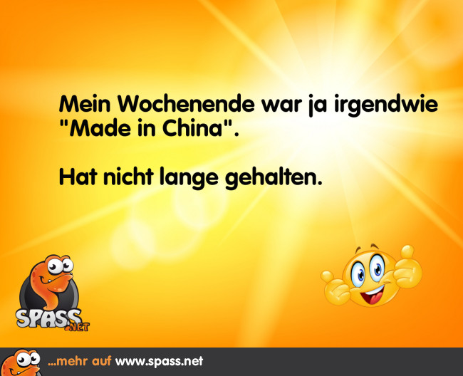 Made in China Lustige Bilder auf