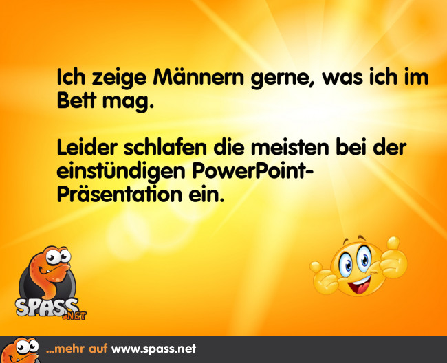 Langwierige Präsentation Lustige Bilder auf