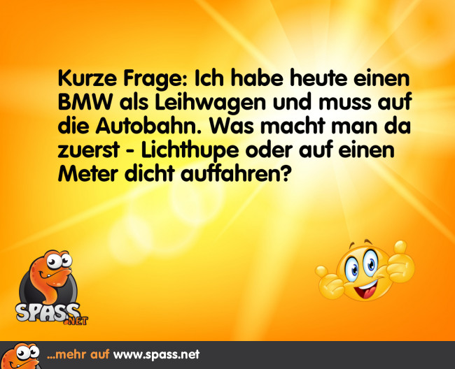 Guide für BMWFahrer Lustige Bilder auf