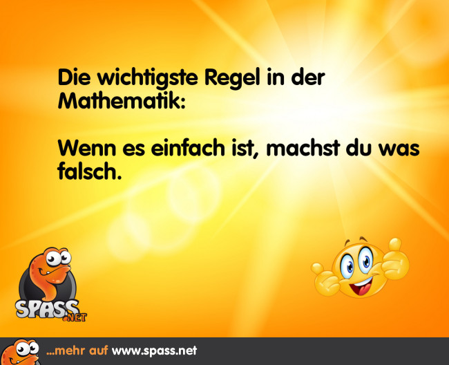 MatheGrundregel Lustige Bilder auf