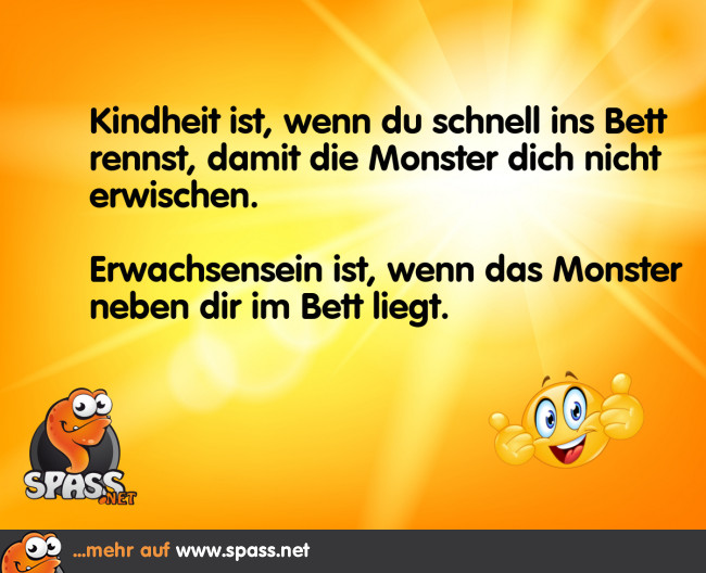 Monster im Bett Lustige Bilder auf