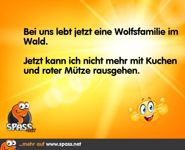 Rotkäppchen in Gefahr Lustige Bilder auf