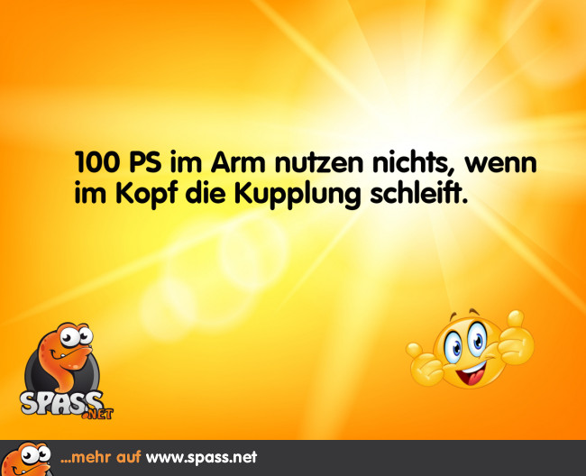 Wenn die Kupplung versagt Lustige Bilder auf