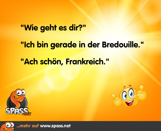 Im schönen Frankreich Lustige Bilder auf