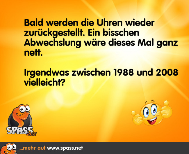 Einfach zurück in die gute alte Zeit Lustige Bilder auf