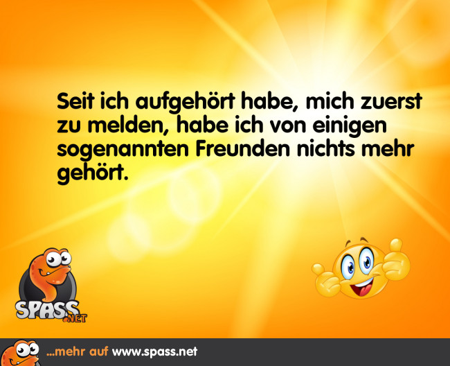 Unechte Freunde aussieben Lustige Bilder auf