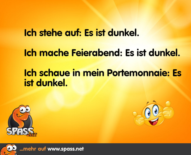 Tiefe Dunkelheit Lustige Bilder auf
