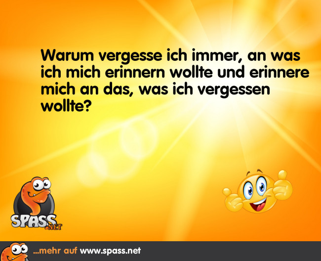 Erinnerungsdefizite Lustige Bilder auf