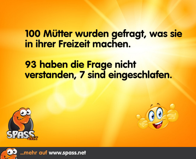 Freizeit? Was ist das? Lustige Bilder auf