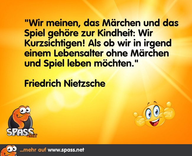Märchen und Spiele gehören immer dazu Lustige Bilder auf
