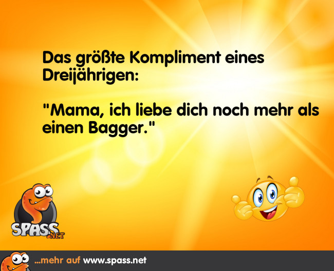 Bestes Kompliment ever! Lustige Bilder auf