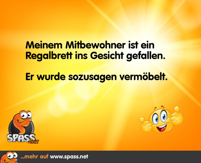 Wenn sich das Möbel rächt… Lustige Bilder auf